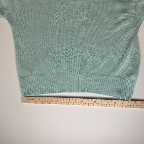 Sigrid Olsen Womens Linen Knit Pullover Hoodie Sz S Coastal Beachy Vacation‎ - Picture 9 of 9